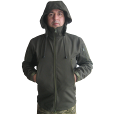 Куртка тактическая SoftShell, оливковый