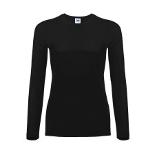 Футболка с длинным рукавом женская JHK LADY COMFORT LS черная