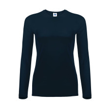 Футболка с длинным рукавом женская JHK LADY COMFORT LS темно-синяя