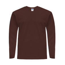 Футболка с длинным рукавом мужская JHK REGULAR T-SHIRT LS цвет коричневый