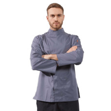 Китель поварской мужской Chef, серый