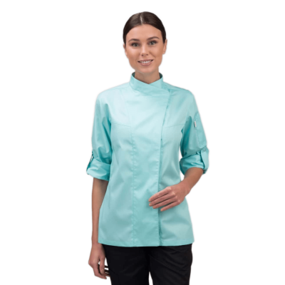 Китель поварской женский Chef, ментол