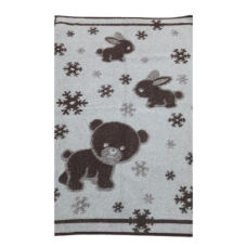 Одеяло Шерсть 100x140 Bear