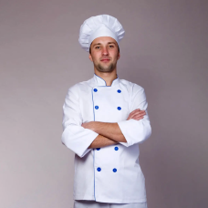 Костюм повара "Cook" белый