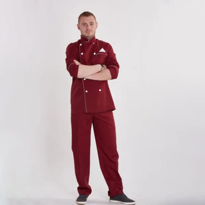 Костюм повара "MAX" красный
