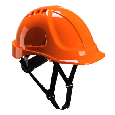 Каска PORTWEST PS55 АБС-пластик, с вентиляцией, храповик, оранжевая
