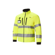 Куртка рабочая Softshell Dimex (Софтшел Даймекс) сигнальная 688 лимонная