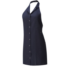 Фартук с воротничком DAKOTA (Дакота) dark blue (темно-синий)