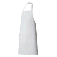 Фартук HORECA (ХОРЕКА) с нагрудником white (белый)