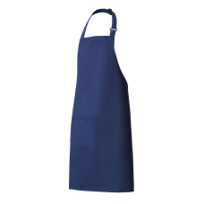 Фартук HORECA (ХОРЕКА) с нагрудником dark blue (темно-синий)