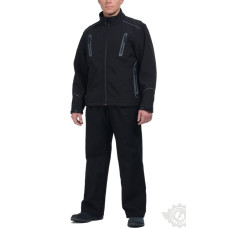 Куртка "Классик" ткань "Softshell" черная