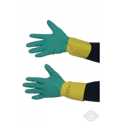 Перчатки Ansell AlphaTec® 87-900 (Альфатек/ Би-Колор)