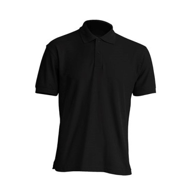Поло мужская JHK OCEAN POLO (цвет чорний) ОПТОМ