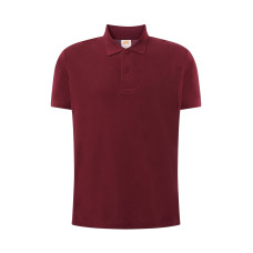 Поло мужская JHK OCEAN POLO (цвет бордовий) ОПТОМ