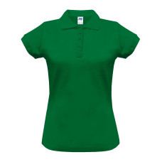 Поло женская JHK POLO REGULAR LADY (цвет зеленый) ОПТОМ