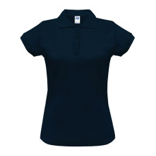 Поло женская JHK POLO REGULAR LADY (цвет темно-синий) ОПТОМ
