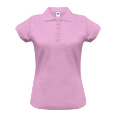Поло женская JHK POLO REGULAR LADY (цвет светло-розовый) ОПТОМ