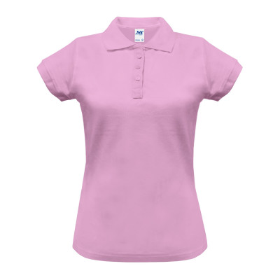 Поло жіноча JHK POLO REGULAR LADY (колір рожевий) ОПТОМ