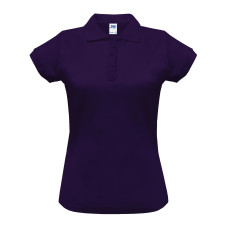 Поло женская JHK POLO REGULAR LADY (цвет фиолетовый) ОПТОМ