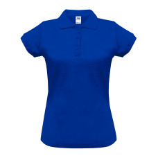 Поло женская JHK POLO REGULAR LADY (цвет синий) ОПТОМ