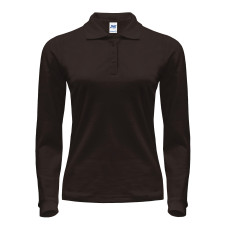 Поло женская JHK POLO REGULAR LADY LS (цвет сірий) ОПТОМ