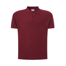 Поло мужская JHK POLO REGULAR MAN (цвет бордовий) ОПТОМ