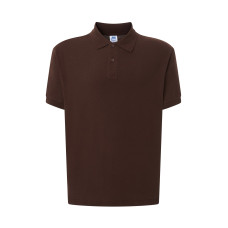 Поло мужская JHK POLO REGULAR MAN (цвет коричневий) ОПТОМ