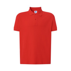 Поло мужская JHK POLO REGULAR MAN (цвет червоний) ОПТОМ