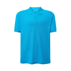 Поло мужская JHK POLO REGULAR MAN (цвет голубой) ОПТОМ
