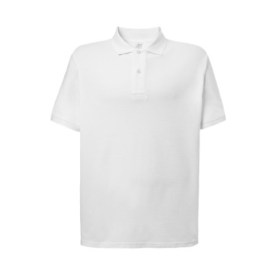 Поло мужская JHK POLO REGULAR MAN (цвет белый) ОПТОМ