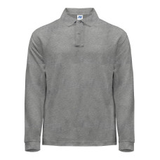 Поло мужская JHK POLO REGULAR MAN LS (цвет темно-серый меланж) ОПТОМ