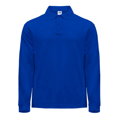 Поло чоловіча JHK POLO REGULAR MAN LS (колір синій) ОПТОМ