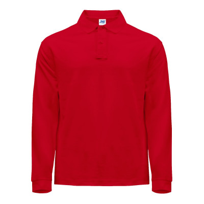 Поло чоловіча JHK POLO REGULAR MAN LS (колір червоний) ОПТОМ