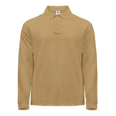 Поло мужская JHK POLO REGULAR MAN LS (цвет пісочний) ОПТОМ