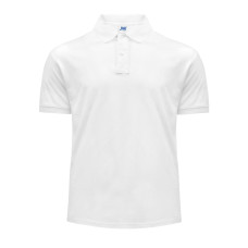 Поло мужская JHK POLO WORKER 210 (цвет білий) ОПТОМ