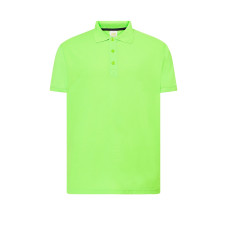 Поло мужская JHK SPORT POLO PIQUE MAN (цвет ярко-фисташковый) ОПТОМ