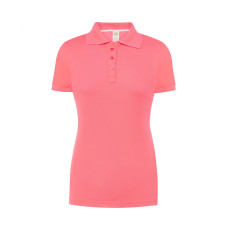 Поло женская JHK SPORT PIQUE LADY (цвет розовый) ОПТОМ