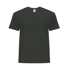 Футболка мужская JHK REGULAR T-SHIRT (цвет черный, зеленый оттенок) ОПТОМ