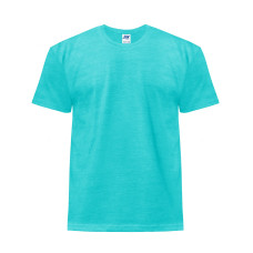 Футболка мужская JHK REGULAR T-SHIRT (цвет бирюзовый меланж) ОПТОМ
