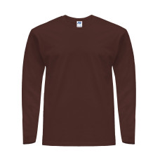 Футболка мужская JHK REGULAR T-SHIRT LS (цвет коричневий) ОПТОМ