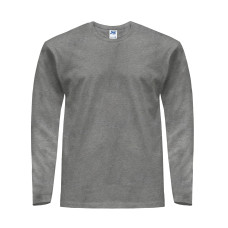 Футболка мужская JHK REGULAR T-SHIRT LS (цвет серый темный) ОПТОМ