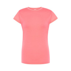 Футболка женская JHK LADY COMFORT (цвет коралловый) ОПТОМ