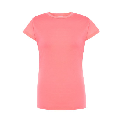 Футболка жіноча JHK LADY COMFORT (колір кораловий) ОПТОМ