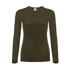Футболка женская JHK LADY COMFORT LS (цвет хаки) ОПТОМ