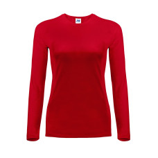 Футболка женская JHK LADY COMFORT LS (цвет красный) ОПТОМ
