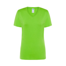 Футболка женская JHK LADY COMFORT V-NECK (цвет салатовий) ОПТОМ