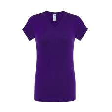 Футболка женская JHK LADY COMFORT V-NECK (цвет фіолетовий) ОПТОМ