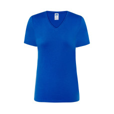 Футболка женская JHK LADY COMFORT V-NECK (цвет синій) ОПТОМ