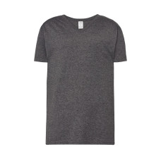 Футболка мужская JHK URBAN V-NECK (цвет серый темный меланж) ОПТОМ