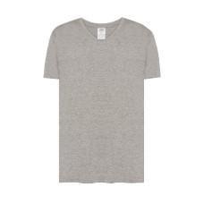 Футболка мужская JHK URBAN V-NECK (цвет серый меланж) ОПТОМ